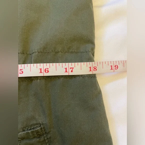 Ambiance medium army green utility jacket - Picture 12 of 12